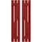 Ekena Millwork Americraft 3-Board (2 Batten) Wood Spaced Board-n-Batten Shutters w/ Z-Bar, ARW102SB311X77BRH, PR ARW102SB311X77BRH - alternate 1